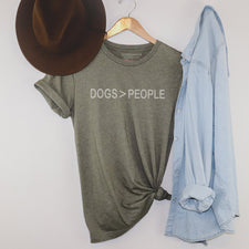 DOGS > PEOPLE - T-Shirts