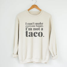 I'm Not a Taco - Fleece Sweatshirts