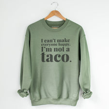 I'm Not a Taco - Fleece Sweatshirts