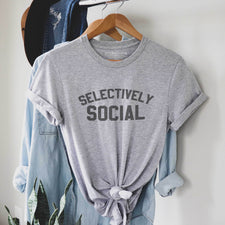 Selectively Social - T-Shirts